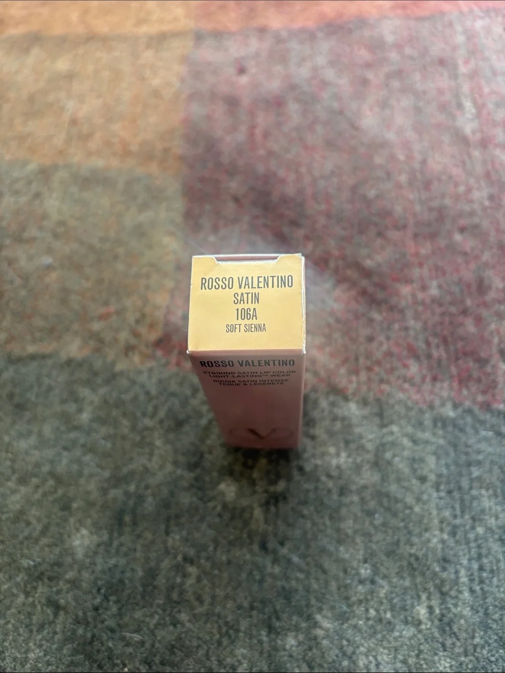 NIB Valentino Rosso Valentino 'Striking Satin' Lip Color - Full Size/Refillable
